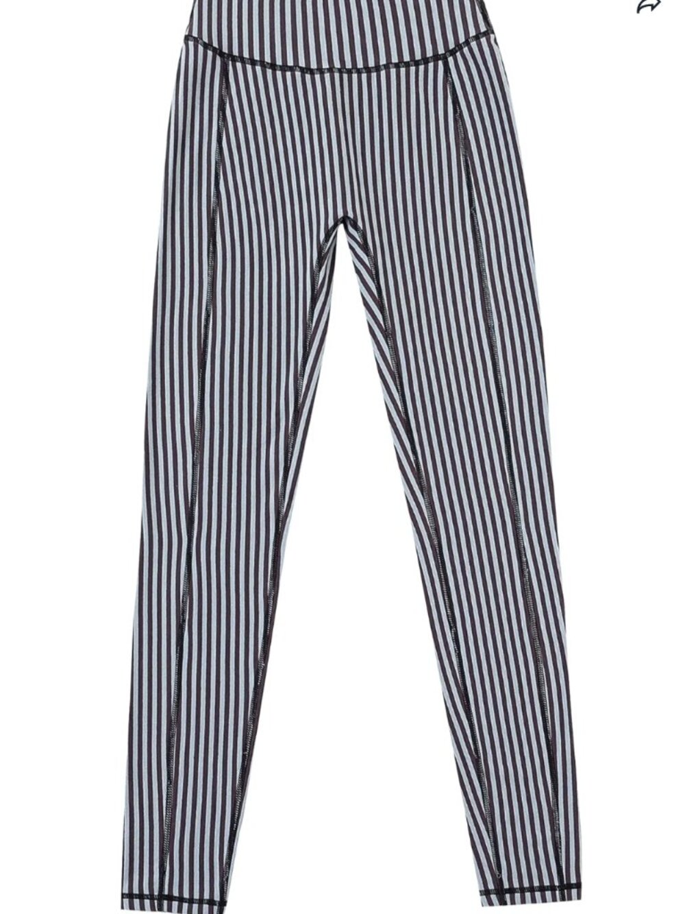 NWT Fashion Brand Company Surf Stripe Leggings - M - blue stripe - Picture 5 of 5